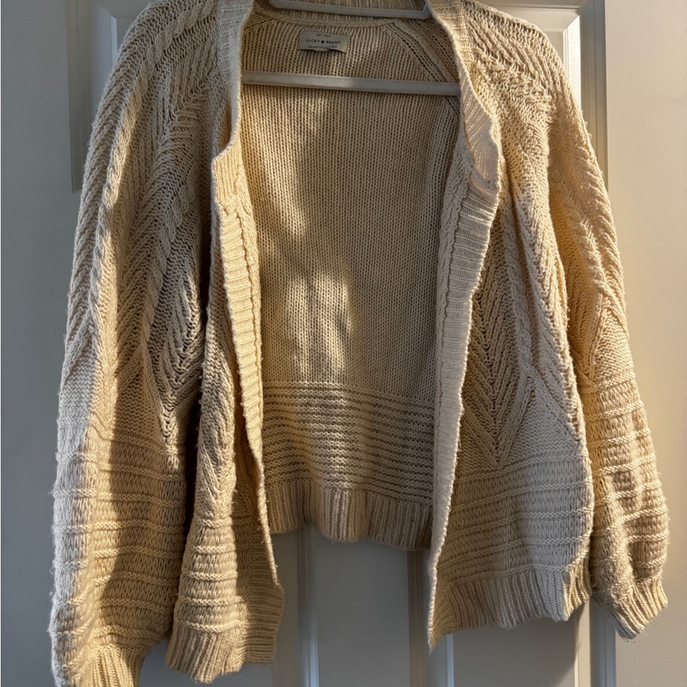 Cozy Cream Knit Sweater